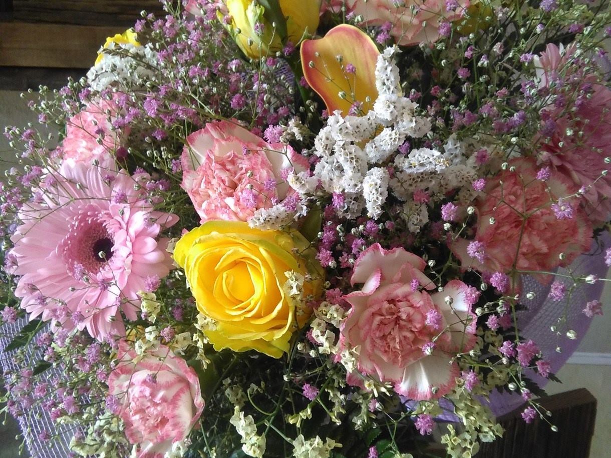 Despertar Rosas, Calas y Gerberas 54€